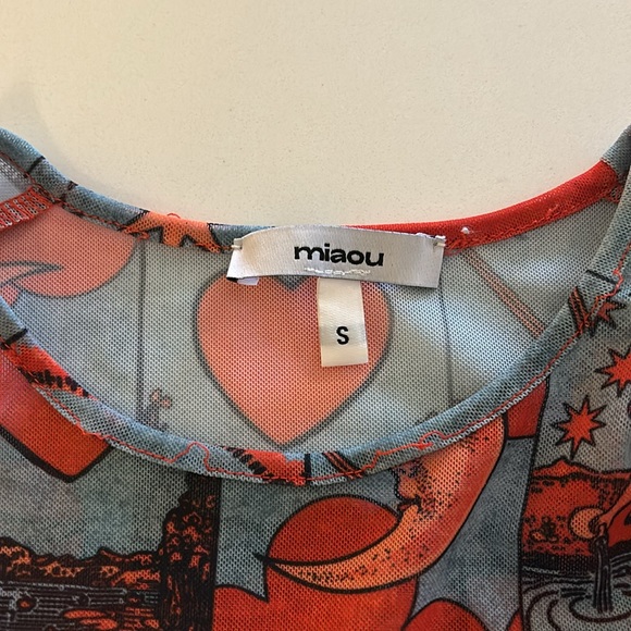 Miaou sheer top - Picture 3 of 3